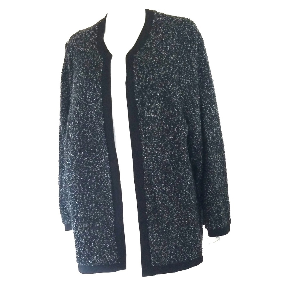 Black w/white jacket